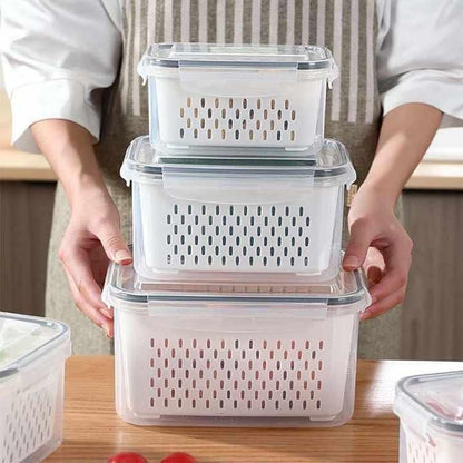 Kitchen Food Storage Containers Set (Pack of 2).