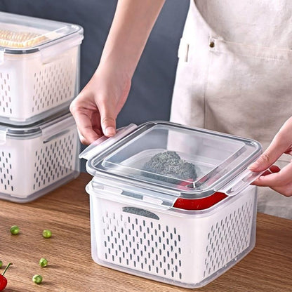 Kitchen Food Storage Containers Set (Pack of 2).